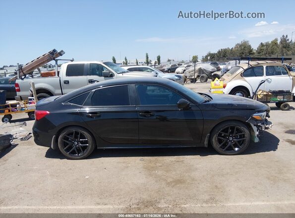 2HGFE2F57NH535910 2022 HONDA CIVIC Черный Панорамный вид салона 360°