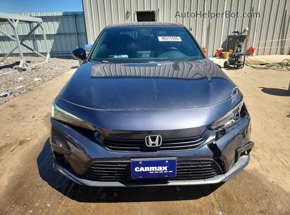 2HGFE2F57NH548897 2022 HONDA CIVIC Charcoal წინა ხედი