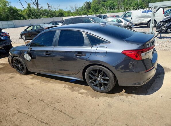 2HGFE2F57NH548897 2022 HONDA CIVIC Charcoal უკანა მარცხენა