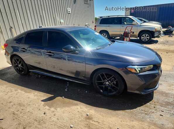 2HGFE2F57NH548897 2022 HONDA CIVIC Charcoal წინა მარჯვენა