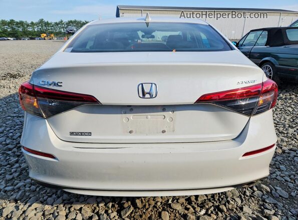 2HGFE2F57NH549337 2022 HONDA CIVIC White Вид ззаду