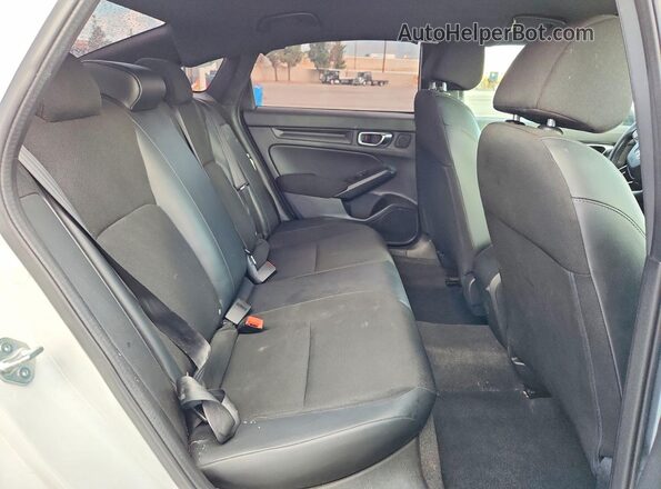 2HGFE2F57NH569085 2022 HONDA CIVIC White Rear seats view