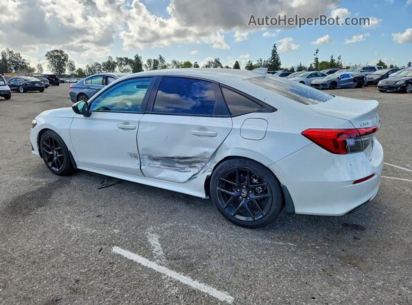 2HGFE2F57NH569085 2022 HONDA CIVIC White Rear left