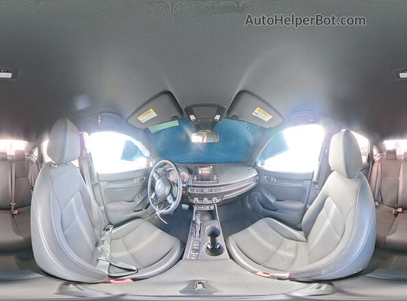 2HGFE2F57NH569085 2022 HONDA CIVIC White VIN sticker view