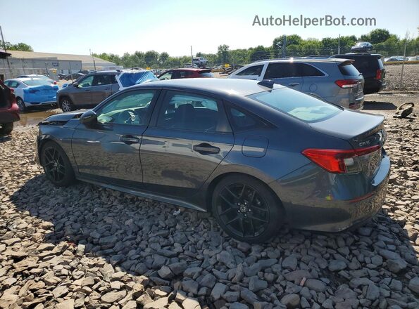 2HGFE2F57NH574786 2022 HONDA CIVIC Charcoal Tył lewy