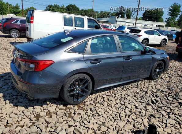 2HGFE2F57NH574786 2022 HONDA CIVIC Charcoal Tył prawy