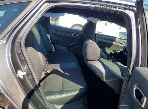 2HGFE2F57NH574786 2022 HONDA CIVIC Charcoal Widok tylnych siedzeń