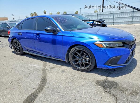 2HGFE2F57NH576165 2022 HONDA CIVIC Blue წინა მარჯვენა