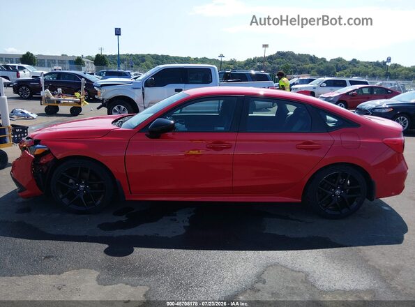 2HGFE2F57NH596318 2022 HONDA CIVIC Red 360 interior view