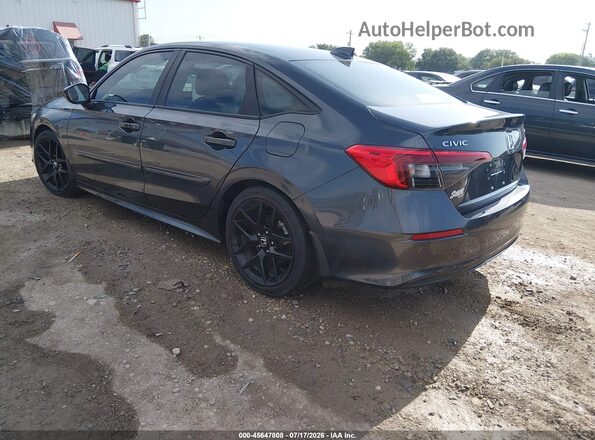 2HGFE2F57NH600187 2022 HONDA CIVIC Gray Tył lewy