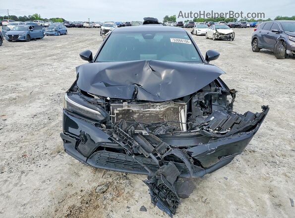 2HGFE2F57NH605762 2022 HONDA CIVIC Black წინა ხედი