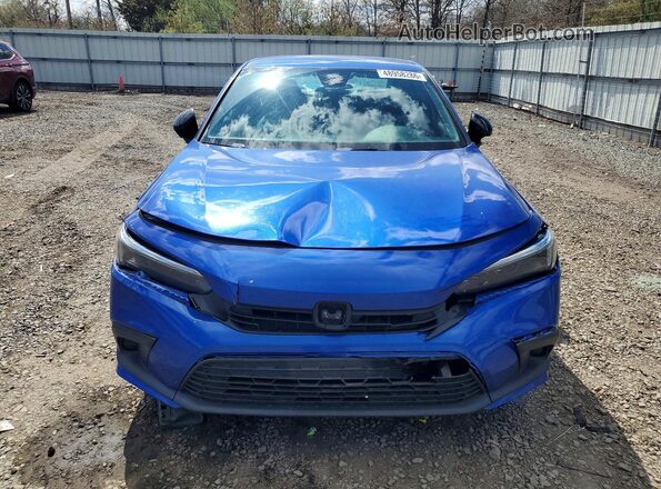2HGFE2F57PH516678 2023 HONDA CIVIC Blue Vista frontal