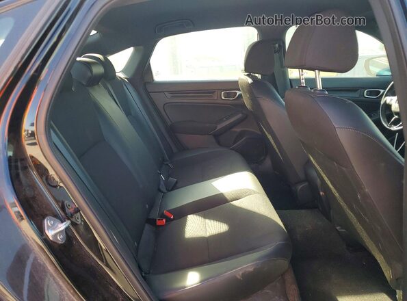 2HGFE2F57PH522450 2023 HONDA CIVIC Черный Вид задних сидений