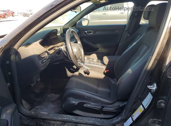 2HGFE2F57PH522450 2023 HONDA CIVIC Черный Вид салона спереди