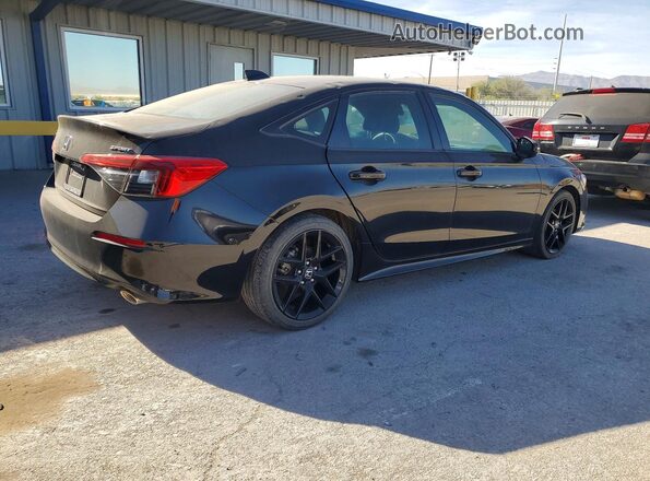 2HGFE2F57PH522450 2023 HONDA CIVIC Черный Задняя правая четверть
