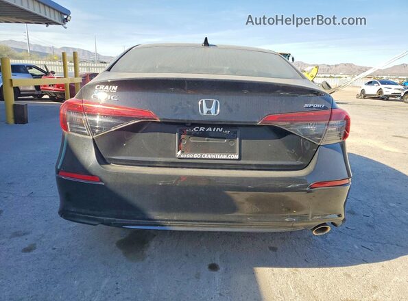 2HGFE2F57PH522450 2023 HONDA CIVIC Черный Вид сзади