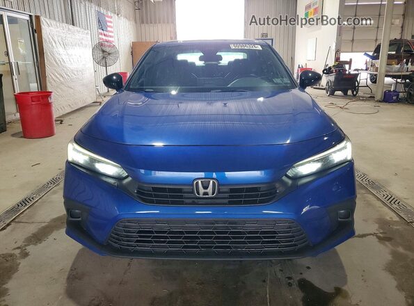 2HGFE2F57PH523131 2023 HONDA CIVIC Blue Vista frontal