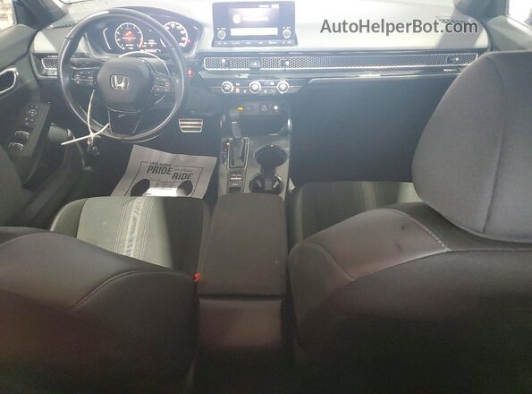 2HGFE2F57PH523131 2023 HONDA CIVIC Blue Vista del salpicadero