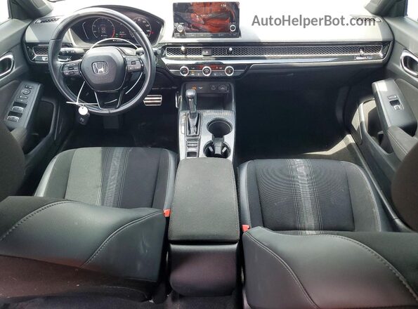 2HGFE2F57PH529706 2023 HONDA CIVIC Black Dashboard view