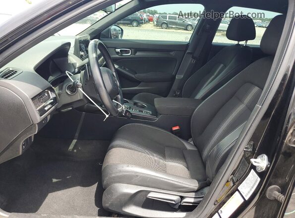 2HGFE2F57PH529706 2023 HONDA CIVIC Black Front interior view