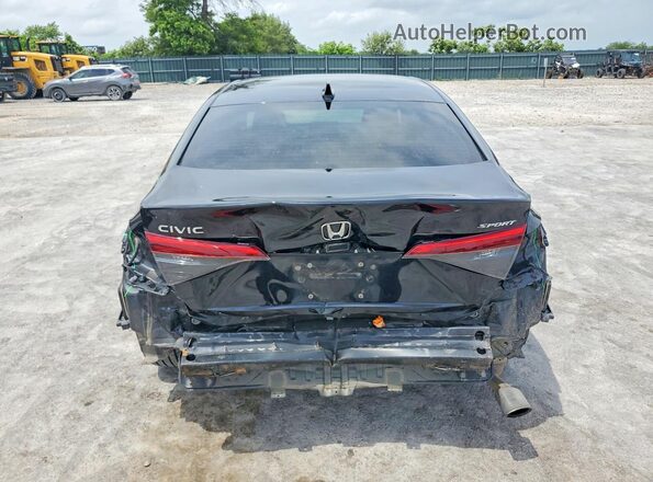 2HGFE2F57PH529706 2023 HONDA CIVIC Black Rear view