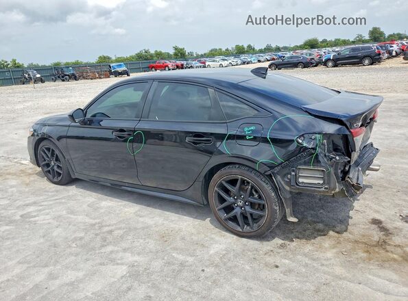 2HGFE2F57PH529706 2023 HONDA CIVIC Black Rear left