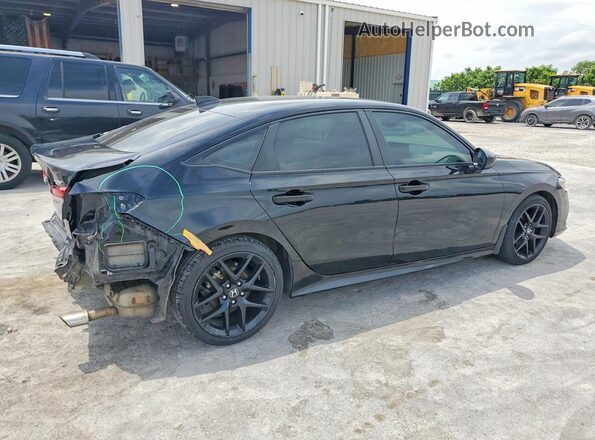 2HGFE2F57PH529706 2023 HONDA CIVIC Black Rear right