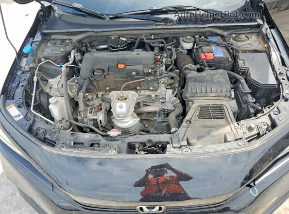 2HGFE2F57PH529706 2023 HONDA CIVIC Black Rear interior view
