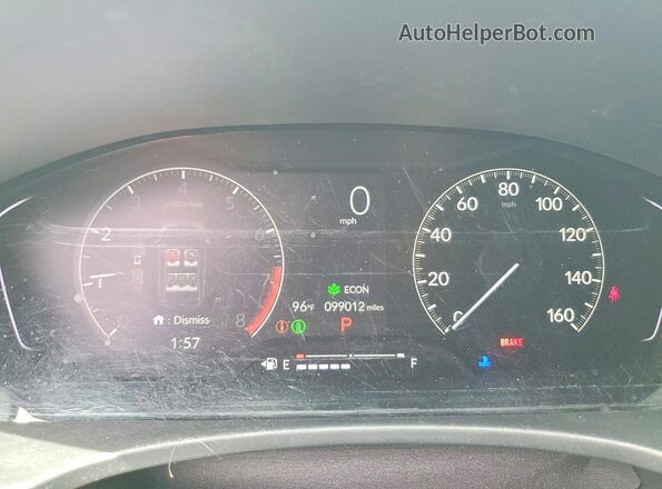 2HGFE2F57PH529706 2023 HONDA CIVIC Black Instrument cluster view