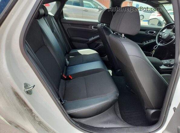 2HGFE2F57PH557361 2023 HONDA CIVIC White Vista de los asientos traseros