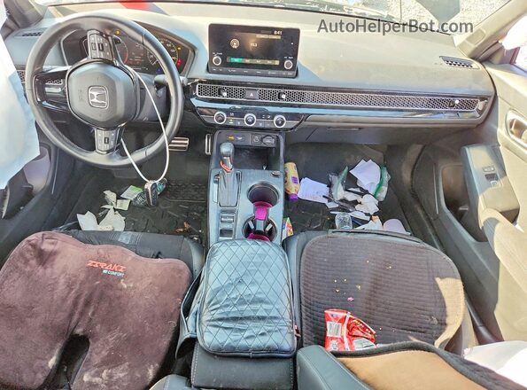 2HGFE2F57PH559112 2023 HONDA CIVIC Black Dashboard view