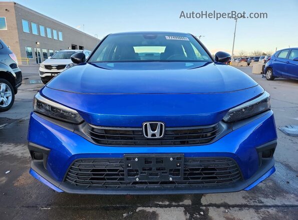 2HGFE2F57PH565170 2023 HONDA CIVIC Blue Դիմացի տեսք