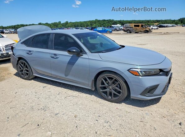 2HGFE2F57RH528851 2024 HONDA CIVIC Blue Передня права чверть