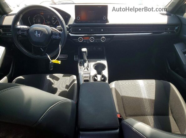 2HGFE2F57RH528851 2024 HONDA CIVIC Blue Вид панелі приладів