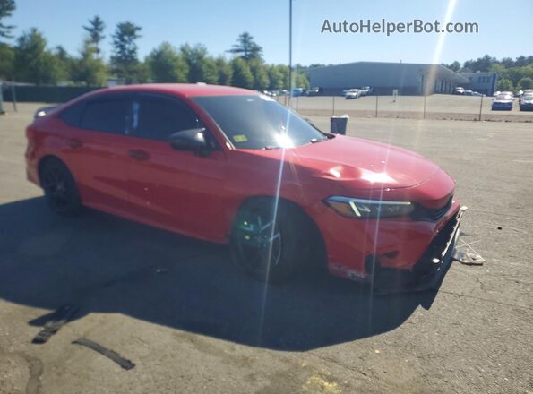 2HGFE2F57RH539574 2024 HONDA CIVIC Red წინა მარჯვენა