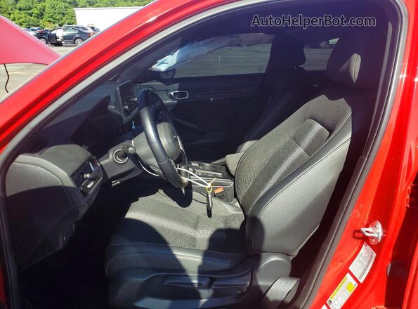 2HGFE2F57RH539574 2024 HONDA CIVIC Red წინა სალონის ხედი