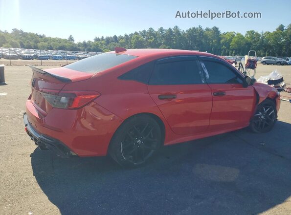 2HGFE2F57RH539574 2024 HONDA CIVIC Red უკანა მარჯვენა