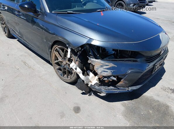 2HGFE2F57RH540983 2024 HONDA CIVIC Gray Դիմացի տեսք