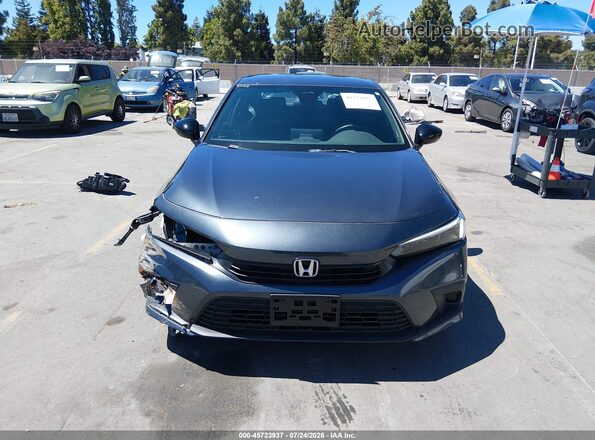 2HGFE2F57RH540983 2024 HONDA CIVIC Gray Սալոնի հետևի տեսք