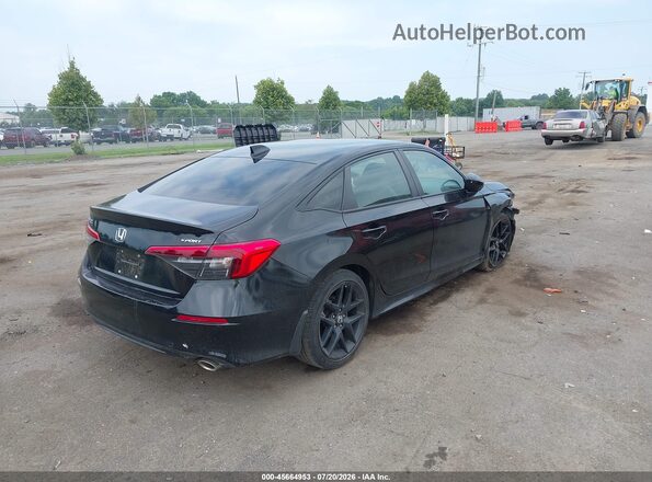 2HGFE2F57RH541681 2024 HONDA CIVIC Black Задня права чверть
