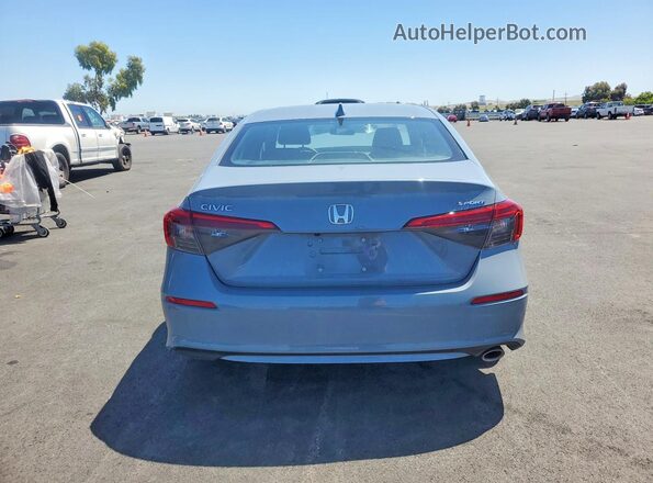 2HGFE2F57RH552728 2024 HONDA CIVIC Gray Հետևի տեսք