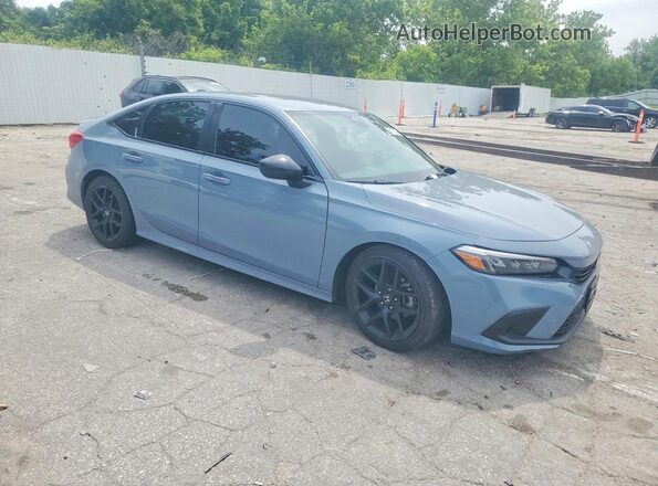 2HGFE2F57RH555144 2024 HONDA CIVIC Синий Передняя правая четверть