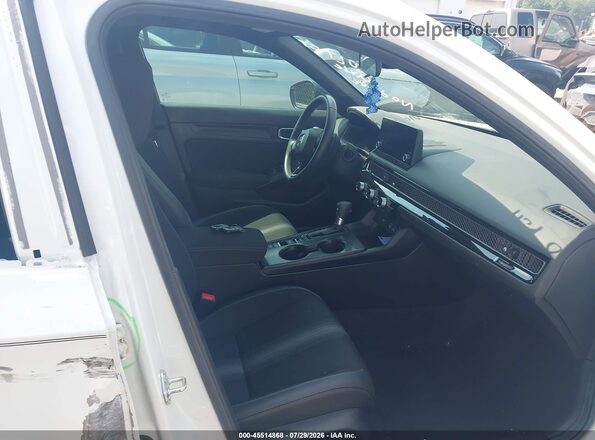 2HGFE2F57RH560571 2024 HONDA CIVIC Белый Вид салона спереди
