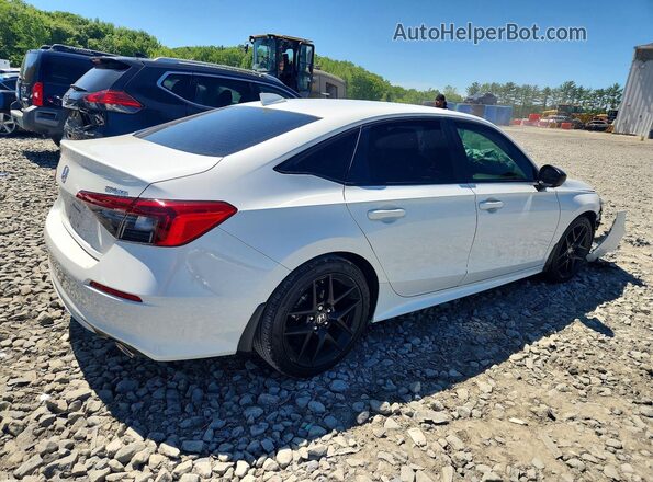 2HGFE2F57RH587642 2024 HONDA CIVIC Белый Задняя правая четверть