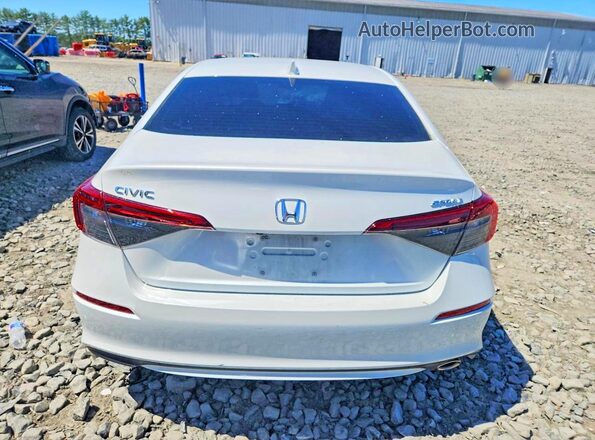 2HGFE2F57RH587642 2024 HONDA CIVIC Белый Вид сзади
