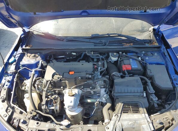 2HGFE2F57RH596311 2024 HONDA CIVIC Blue Widok wnętrza z tyłu