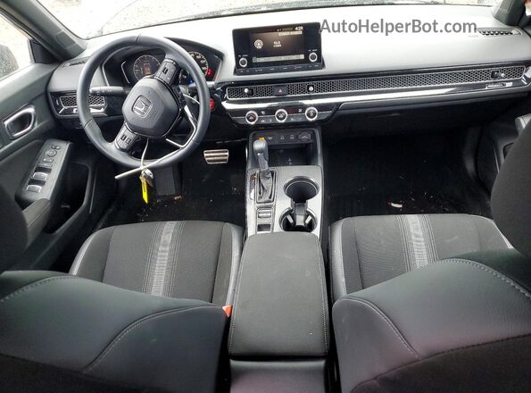 2HGFE2F57SH501526 2025 HONDA CIVIC Charcoal Առջևի վահանակի տեսք