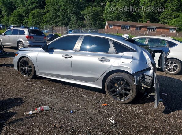 2HGFE2F57SH504474 2025 HONDA CIVIC Silver Rear left