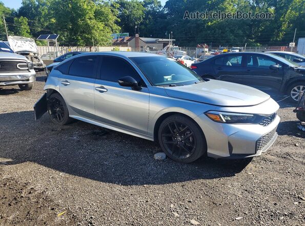 2HGFE2F57SH504474 2025 HONDA CIVIC Silver Front right