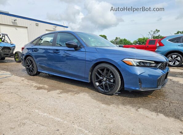 2HGFE2F57SH510744 2025 HONDA CIVIC Blue Front right